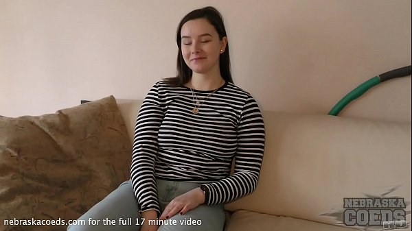 fresh face vanessa klein double d first time in studio dildo helping hand pov
