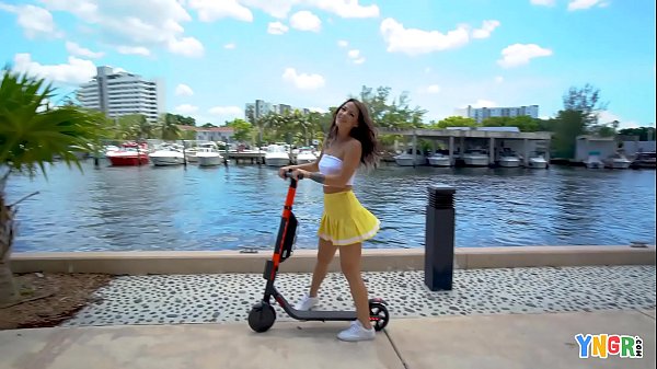 YNGR - Hot Evelin Stone Fucked Outdoors During Casting