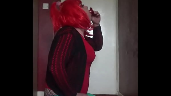 sissy male mark wright wants to take a deepthroat from a real cock instead of his dildo bringing him to tears
