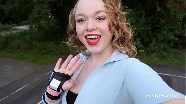 Roller Skating Sarah C Bares It All For Ersties
