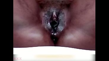 Black vagina close up