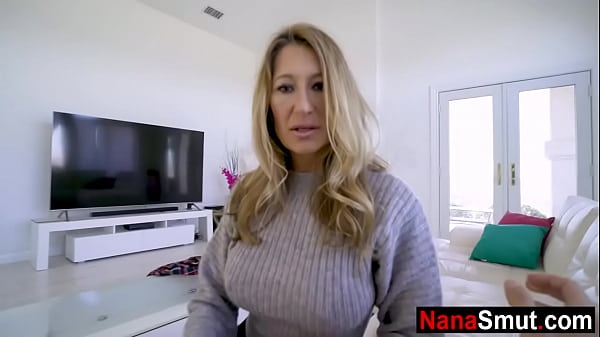 Horny step granny asks step grandson for sex