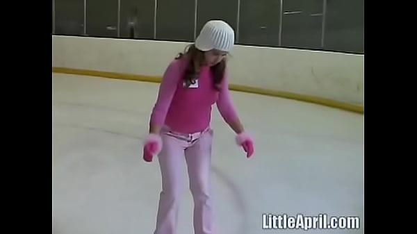 Little April And Her Solo Performance At The Skating Ring