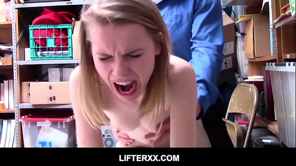 Blonde teen Catarina Petrov Shoplifter Enjoying Getting Her Pussy Eaten Out