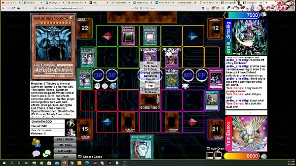 DuelingBook Obelisk Long Play