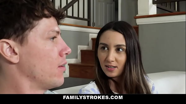 Hot stepdad fucks his petite skinny teen stepdaughter while busty stepmom watches ( Melanie Hicks,Natalia Nix )