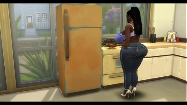 Black wife by landlord while husband at work