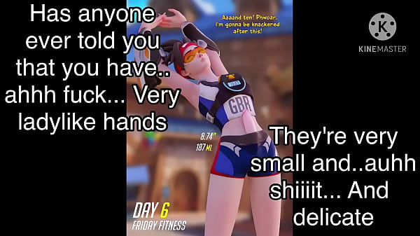 Tracer [Overwatch]- Part 2 - Femdom JOI - Anal play - Futa - Piss play - Games - Femdom - CBT