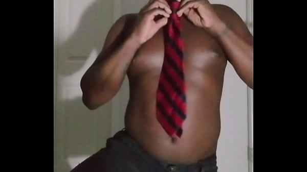 Wearing neck ties for an aesthetic while singing for free 3