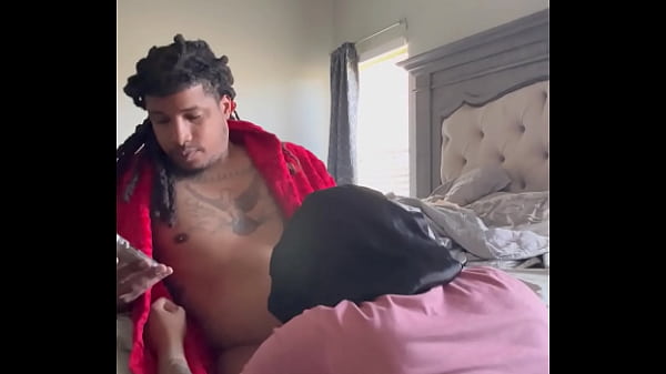 Black men love bonnet sloppy toppy