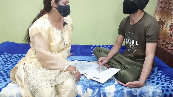 Indian Hot Student Fucked in Doggystyle by Indian Tharki Teacher Clear Hindi Audio Desi Sex