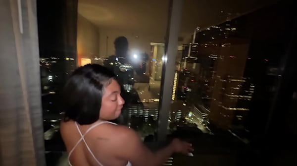 Str8rich deep in my tight wet pussy Downtown Atlanta making a slut