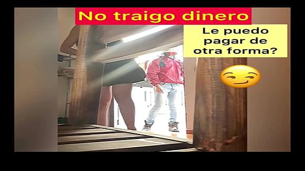 Morrita Mexicana Trata de SEDUCIR a REPARTIDOR de Comida para PAGARLE de OTRA FORMA y ESTO PAS&Oacute_ VOL #1 Sophia Bellee