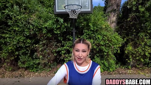 Stepdaughter playing basketball & fucking with stepdad