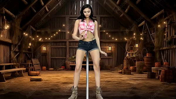 Ariana Marie~Pole Dancing And Will Stripp To Country Music In A Barn