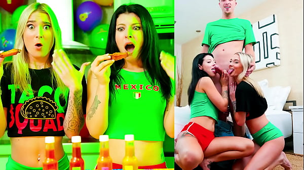 Step Sisters Hot Sauce Heat, Cum Treat | FamPervs