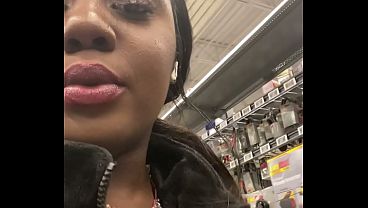 titties out at Walmart