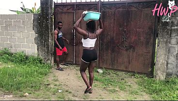 SACHET WATER SELLER FUCKS FOR EXTRA MONEY EARN. ENJOY ON 4K