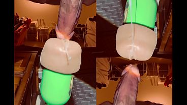Double POV Cum Dripping Fleshlight Creampie