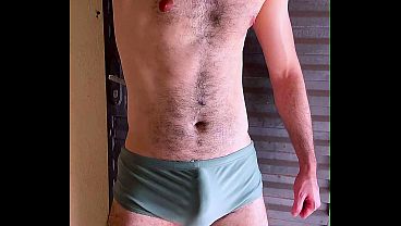 Huge Throbbing Bulge In My Swim Trunks