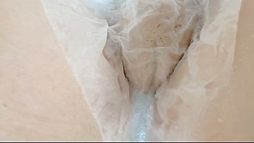 20yo virgin pussy! Light up wet tissue paper. - 2