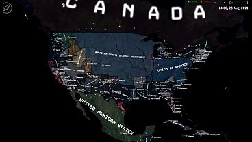 The Fire Rises: Second American Civil War (2021-2027) [Time-lapse Hoi4]