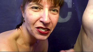 REIF UND SCHWANZGEIL - MILF-BIBI Creampie GangBang