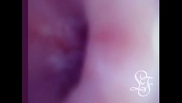 Cumshot fimed from inside the Dick