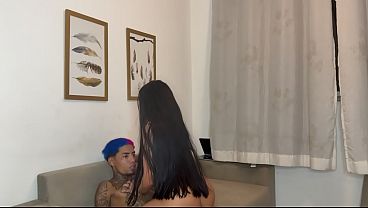 Morena gostosa hotwife do cabel&atilde_o dando pro nego pauzudo 23cm e marido corno gravando