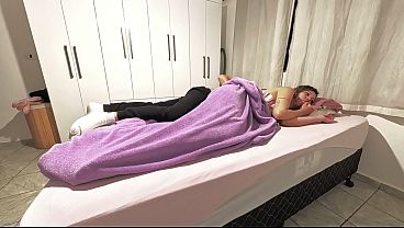 My stepfather visits me at night to cum in my little pussy.