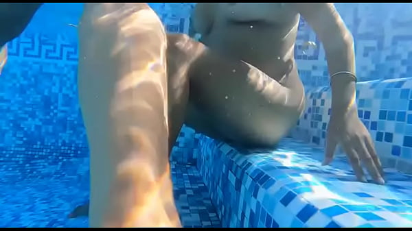 In The Pool And Inside My Pussy &ndash_ A Tasty Creampie