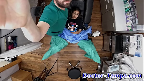 Become Doctor Tampa, Insets Foley Catheter Into Aria Nicole's Urethra! From Doctor-TampaCom