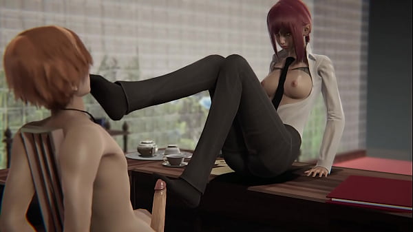 Makima Fucks Denji l Hentai uncensored 3D SFM Game