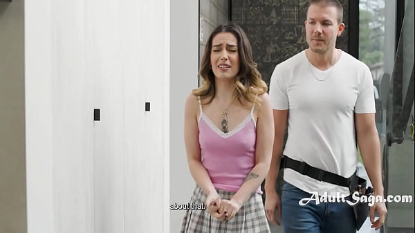 Girl Stuck In Chastity Belt -  Codey Steele, Chanel Camryn