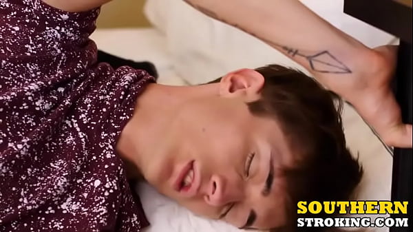 Cutie grips his partners ball sack and sucks on his shaft