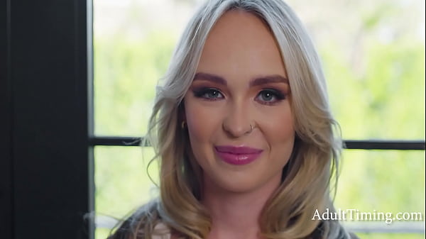 Blonde Babe's Gaze Holds Tight (Intimate Intercourse) -Lilly Bell | AdultTiming
