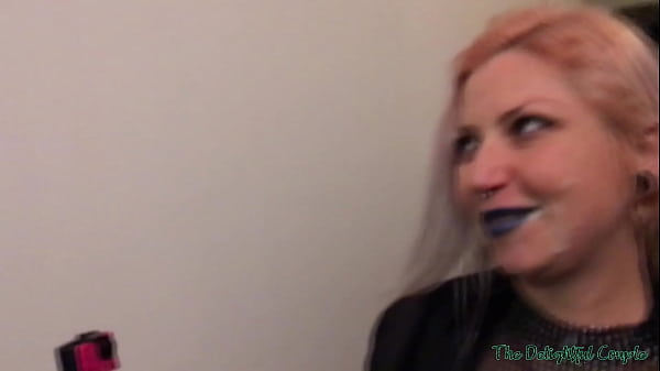 Sexy Tattooed Ex-Girlfriend doing her first Cumwalk in Amsterdam