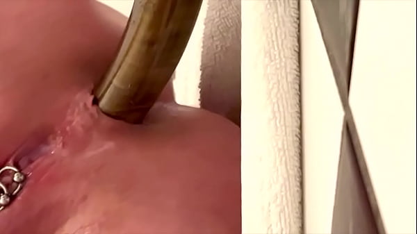 50cm Long Dildo Anal Masturbate with Sweet Orgasm and a lot Juice from my Pussy