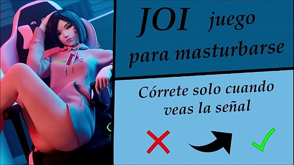JOI hentai (interactivo) - Edge y orgasmo arruinado.