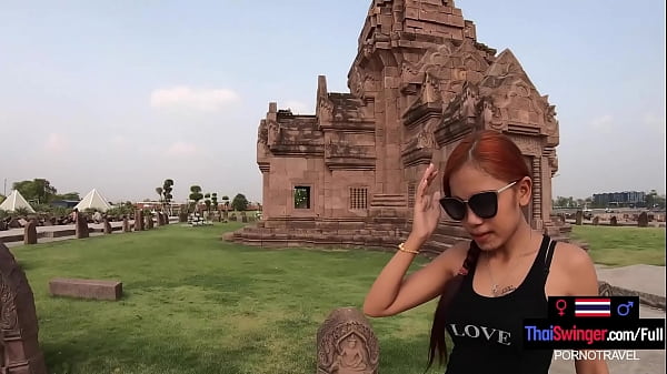 Cute Asian teen amateur homemade porno after a day out sightseeing