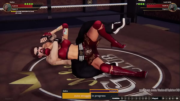 Sedna VS Lord Jerle (Naked Fighter 3D)