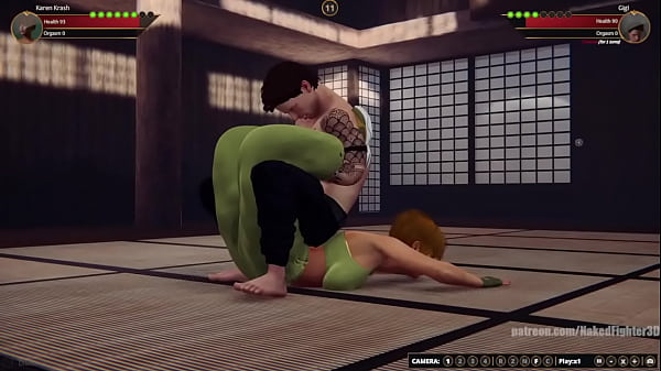 Karen Krash VS Gigi (Naked Fighter 3D)