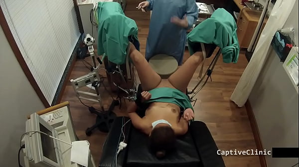 Maria Becomes Human Guinea Pig for Doctor Tampa's Strange Electrical E-Stim Experiments! Watch The Full 2  Hour Movie Only At BondageClinic! Reup
