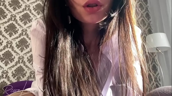 cute girl caresses her little pussy
