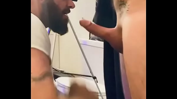 Sucking my straight buddy James