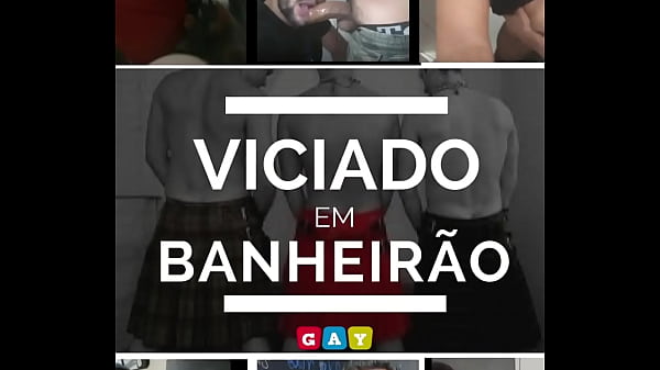 Mamei gays machos e put&otilde_es no banheiro do metro LUZ - ANAL E MUITO LEITE NO RED