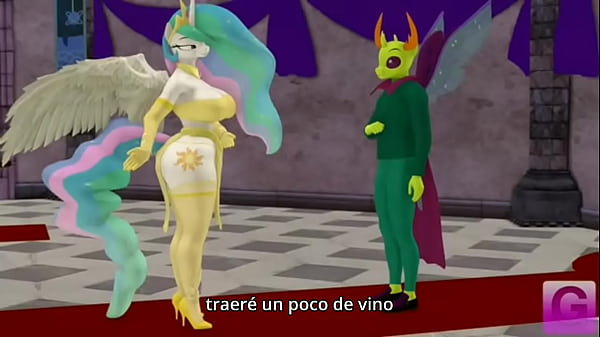 mlp selestia le ense&ntilde_a a ser firme a  thorax