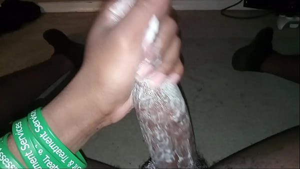 Superdariusguy On Xvideos With A Twisted BBC Sloppy Massage ...but leads to cum busting out of his meat