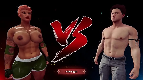 Aine O'Rackie VS Gigi (Naked Fighter 3D)