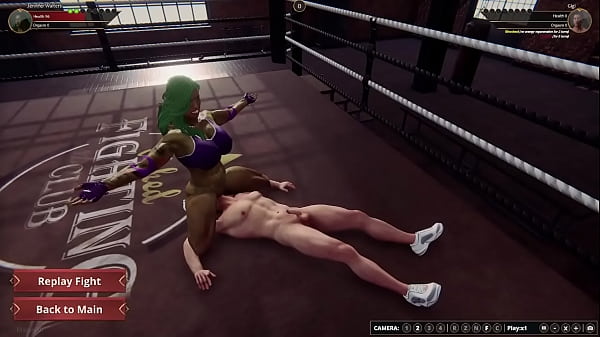 Jennifer Walters VS Gigi (Naked Fighter 3D)